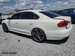 2013 Volkswagen Passat SE w/Sunroof with VIN 1VWBH7A38DC003586, listed as a Copart auction lot 52376465 with 157,387 mi miles and Salvage Title. Bid and sale history available at carsss.com. Image 2.