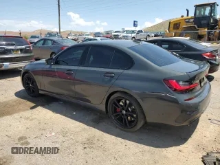 2022 BMW 3 Series M340i xDrive with VIN WBA5U9C08NFM16339, listed as a Copart auction lot 66093714 with 35,420 mi miles and Salvage Title. Bid and sale history available at DreamBid. Image 2.
