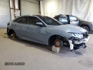 2021 Honda Civic Sport with VIN SHHFK7H4XMU416194, listed as a Copart auction lot 52067225 with 101,481 mi miles and Clean Title. Bid and sale history available at DreamBid. Image 4.