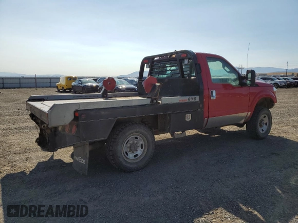 2015 Ford F-350 XL with VIN 1FTRF3B65FEA48534, listed as a Copart auction lot 68135964 with 204,110 mi miles and Salvage title. Bid and sale history available at DreamBid. Image 3.