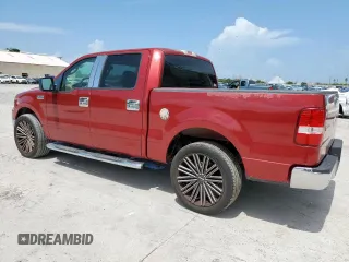2007 Ford F-150 XLT with VIN 1FTRW12W97KC85972, listed as a Copart auction lot 61775655 with 103,406 mi miles and Salvage title. Bid and sale history available at DreamBid. Image 2.