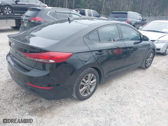 2018 Hyundai Elantra SEL with VIN 5NPD84LF1JH230765, listed as a IAAI auction lot 41467469 with 188,606 mi miles. Bid and sale history available at carsss.com. Image 4.