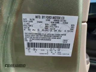 2009 Ford Escape Hybrid with VIN 1FMCU59319KA06852, listed as a Copart auction lot 61405975 with 273,931 mi miles and Salvage title. Bid and sale history available at DreamBid. Image 13.