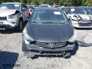 2012 Hyundai Elantra Limited with VIN 5NPDH4AEXCH090017, listed as a IAAI auction lot 37121157 with 176,542 mi miles. Bid and sale history available at carsss.com. Image 6.