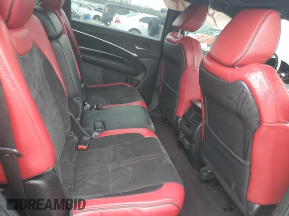 2019 Acura MDX Technology with VIN 5J8YD4H0XKL008399, listed as a Copart auction lot 51506575 with 61,658 mi miles and Salvage title. Bid and sale history available at DreamBid. Image 11.