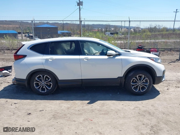 2021 Honda CR-V EX with VIN 5J6RW2H50MA007770, listed as a IAAI auction lot 42061997 with 26,911 mi miles. Bid and sale history available at carsss.com. Image 14.