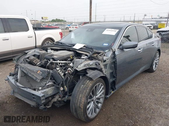 2021 Cadillac CT5 Premium Luxury z VIN 1G6DN5RK3M0146941, wystawiony jako IAAI lot #41934950 z przebiegiem Nie podano mil oraz . Historia ofert i sprzedaży dostępna na DreamBid. Obrazek 6.