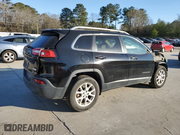 2018 Jeep Cherokee Latitude Plus with VIN 1C4PJLLB0JD512054, listed as a Copart auction lot 46856135 with 171,658 mi miles and Salvage Title. Bid and sale history available at carsss.com. Image 3.