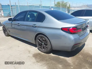 2023 BMW 5 Series 530i with VIN WBA53BH0XPCN25845, listed as a IAAI auction lot 42226987 with 25,717 mi miles and . Bid and sale history available at DreamBid. Image 3.