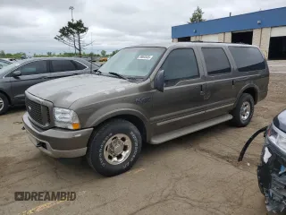 2003 Ford Excursion Limited z VIN 1FMNU42P23EB56085, wystawiony jako Copart lot #58863405 z przebiegiem 251 772 mil mil oraz Tytuł czysty. Historia ofert i sprzedaży dostępna na DreamBid. Obrazek 1.