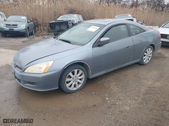 2007 Honda Accord Cpe EX-L with VIN 1HGCM82697A003809, listed as a IAAI auction lot 41552940 with 219,743 mi miles. Bid and sale history available at carsss.com. Image 2.