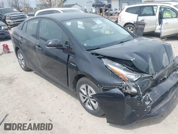 2017 Toyota Prius Two with VIN JTDKARFUXH3041931, listed as a IAAI auction lot 42075004 with 75,768 mi miles and . Bid and sale history available at DreamBid. Image 1.