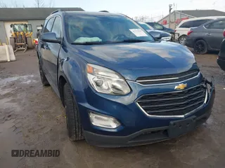 2016 Chevrolet Equinox LT with VIN 2GNFLFEK4G6149812, listed as a IAAI auction lot 41727950 with 108,283 mi miles and . Bid and sale history available at carsss.com. Image 1.