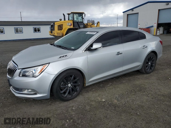 2016 Buick LaCrosse Leather with VIN 1G4GB5G39GF119075, listed as a Copart auction lot 51656445 with 170,135 mi miles and Salvage Title. Bid and sale history available at carsss.com. Image 1.