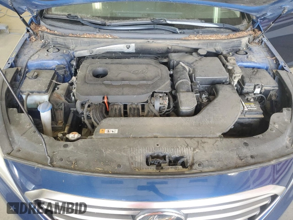 2015 Hyundai Sonata 2.4L SE with VIN 5NPE24AF7FH130802, listed as a Copart auction lot 53160155 with 143,477 mi miles and Clean Title. Bid and sale history available at carsss.com. Image 11.