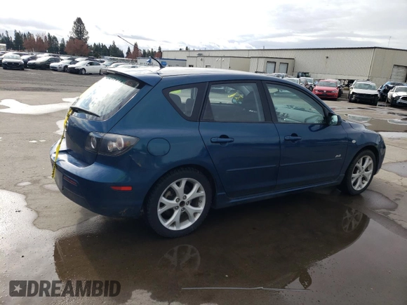2008 Mazda 3 S Touring with VIN JM1BK343X81810444, listed as a Copart auction lot 50779035 with 129,463 mi miles and Salvage Title. Bid and sale history available at DreamBid. Image 3.