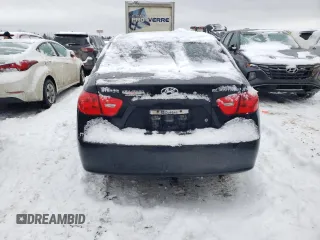 2009 Hyundai Elantra with VIN KMHDT45D29U783660, listed as a Copart auction lot 43276315 with 204,386 mi miles and Salvage title. Bid and sale history available at DreamBid. Image 6.