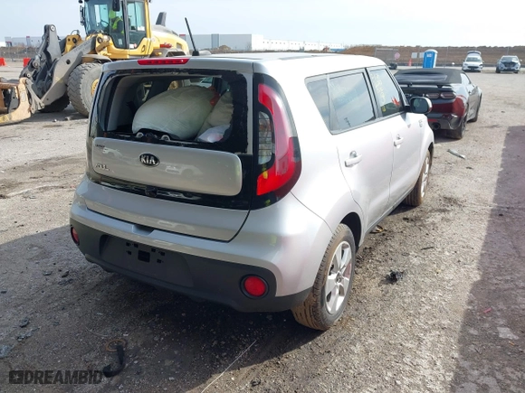 2019 Kia Soul with VIN KNDJN2A24K7641034, listed as a IAAI auction lot 41568605 with 63,685 mi miles. Bid and sale history available at carsss.com. Image 4.