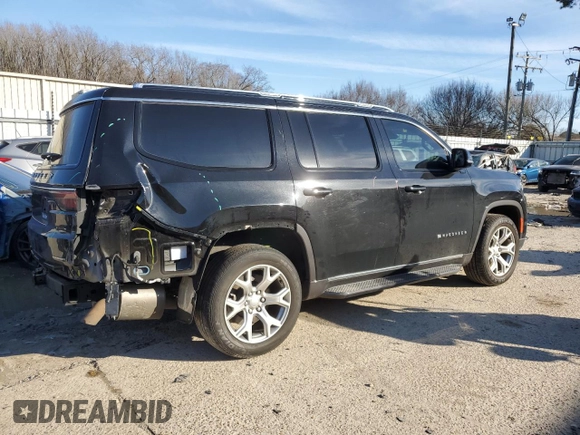 2022 Jeep Wagoneer Series II with VIN 1C4SJUBT2NS168092, listed as a Copart auction lot 47606775 with 61,695 mi miles and Salvage title. Bid and sale history available at DreamBid. Image 3.