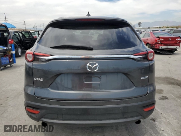 2018 Mazda CX-9 Touring with VIN JM3TCACY0J0200591, listed as a Copart auction lot 51916245 with 93,648 mi miles and Salvage Title. Bid and sale history available at carsss.com. Image 6.