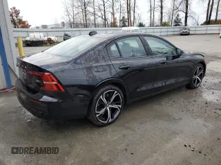 2025 Volvo S60 Plus with VIN 7JRL12GC1SG364946, listed as a Copart auction lot 79578984 with 3,070 mi miles and Clean Title. Bid and sale history available at carsss.com. Image 3.