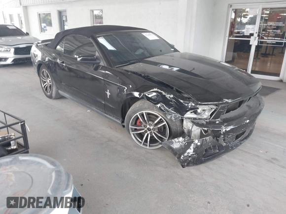 2012 Ford Mustang V6 with VIN 1ZVBP8EMXC5204579, listed as a IAAI auction lot 42240673 with 177,917 mi miles and . Bid and sale history available at DreamBid. Image 1.