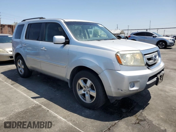 2009 Honda Pilot EX-L with VIN 5FNYF48649B028206, listed as a Copart auction lot 54773965 with 167,134 mi miles and Salvage Title. Bid and sale history available at carsss.com. Image 4.