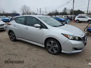 2020 Nissan LEAF SV Plus with VIN 1N4BZ1CP6LC301328, listed as a Copart auction lot 46263255 with 23,034 mi miles and Salvage Title. Bid and sale history available at DreamBid. Image 4.