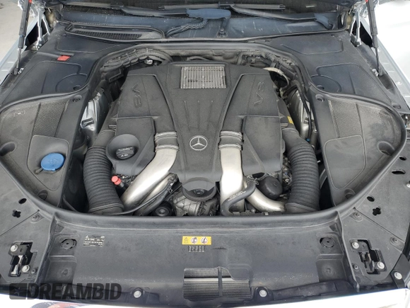 2015 Mercedes-Benz S 550 with VIN WDDUG8CB9FA157513, listed as a Copart auction lot 55181955 with 61,477 mi miles and Salvage Title. Bid and sale history available at carsss.com. Image 11.