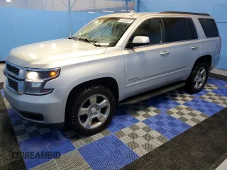 2019 Chevrolet Tahoe LS z VIN 1GNSKAKC5KR124318, wystawiony jako Copart lot #56994495 z przebiegiem 232 268 mil mil oraz Czysty tytuł • Clean title. Historia ofert i sprzedaży dostępna na DreamBid. Obrazek 1.