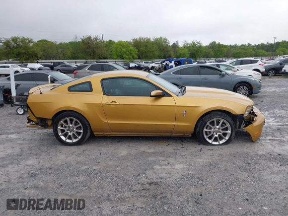 2010 Ford Mustang V6 with VIN 1ZVBP8AN6A5105768, listed as a IAAI auction lot 41964355 with 180,654 mi miles. Bid and sale history available at carsss.com. Image 14.