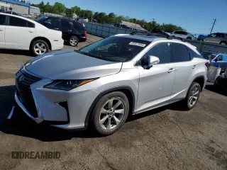 2019 Lexus RX 350 with VIN 2T2BZMCA9KC169741, listed as a Copart auction lot 55977055 with 25,912 mi miles and Salvage Title. Bid and sale history available at DreamBid. Image 1.