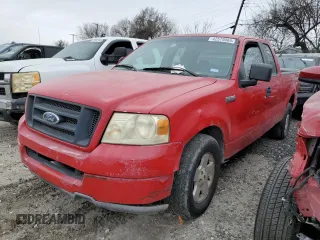 2005 Ford F-150 STX with VIN 1FTRX12W75NA54576, listed as a Copart auction lot 42579065 with 290,300 mi miles and Salvage Title. Bid and sale history available at carsss.com. Image 1.
