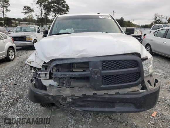 2021 Ram 1500 Tradesman with VIN 3C6JR6DG4MG684855, listed as a Copart auction lot 79755054 with 140,507 mi miles and Salvage title. Bid and sale history available at DreamBid. Image 5.