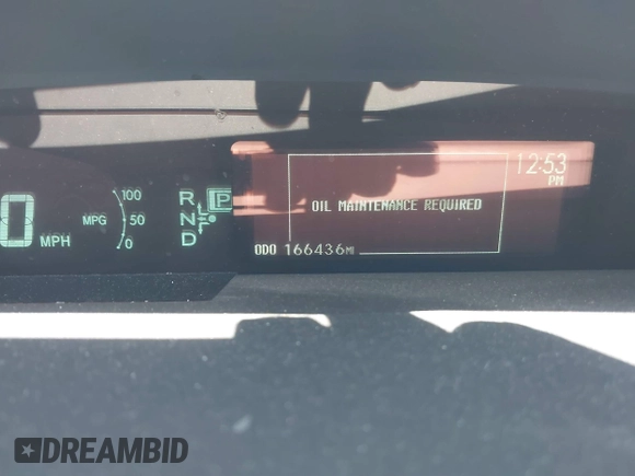 2011 Toyota Prius I z VIN JTDKN3DU9B5294772, wystawiony jako IAAI lot #41837709 z przebiegiem 166 436 mil mil oraz . Historia ofert i sprzedaży dostępna na DreamBid. Obrazek 15.