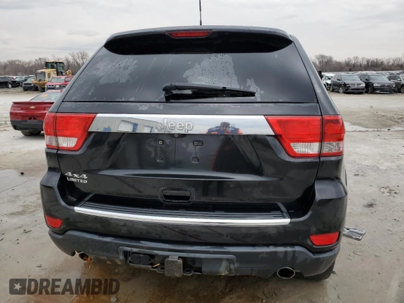 2012 Jeep Grand Cherokee Limited z VIN 1C4RJFBT7CC190025, wystawiony jako Copart lot #47460405 z przebiegiem 140 048 mil mil oraz Szkoda całkowita • Salvage title. Historia ofert i sprzedaży dostępna na DreamBid. Obrazek 6.