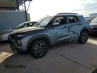2021 Chevrolet TrailBlazer ACTIV with VIN KL79MSSL8MB178938, listed as a Copart auction lot 45832655 with 43,938 mi miles and Salvage Title. Bid and sale history available at DreamBid. Image 1.