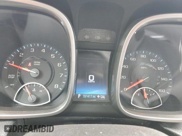 2015 Chevrolet Malibu LS with VIN 1G11B5SLXFU123043, listed as a Copart auction lot 52637855 with 151,417 mi miles and Salvage Title. Bid and sale history available at DreamBid. Image 9.