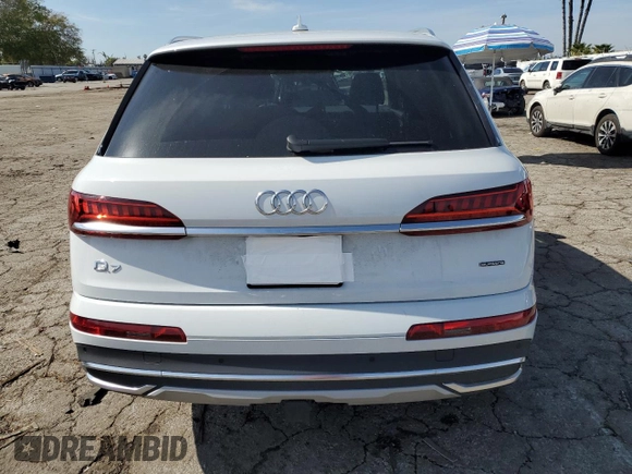 2023 Audi Q7 Premium z VIN WA1ACBF76PD017751, wystawiony jako Copart lot #44049515 z przebiegiem 24 572 mil mil oraz Szkoda całkowita • Salvage title. Historia ofert i sprzedaży dostępna na DreamBid. Obrazek 6.