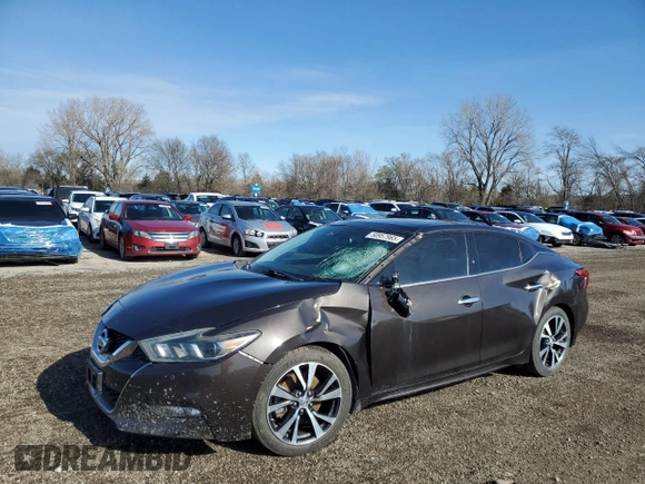 2016 Nissan Maxima SL z VIN 1N4AA6AP5GC901864, wystawiony jako Copart lot #50957965 z przebiegiem 101 570 mil mil oraz Szkody całkowita. Historia ofert i sprzedaży dostępna na DreamBid. Obrazek 1.