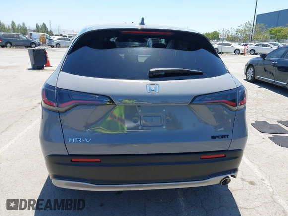 2024 Honda HR-V Sport with VIN 3CZRZ1H52RM729575, listed as a IAAI auction lot 42360144 with 10,906 mi miles and . Bid and sale history available at DreamBid. Image 16.
