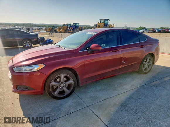 2016 Ford Fusion S with VIN 3FA6P0G79GR187151, listed as a Copart auction lot 61294735 with 166,289 mi miles and Salvage title. Bid and sale history available at DreamBid. Image 1.