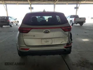 2019 Kia Sportage LX with VIN KNDPM3AC5K7527748, listed as a Copart auction lot 53169535 with 75,718 mi miles and Salvage Title. Bid and sale history available at DreamBid. Image 6.