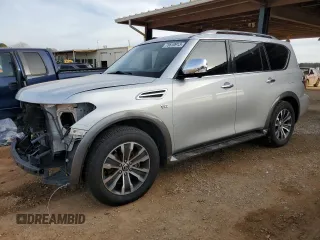 2019 Nissan Armada SL with VIN JN8AY2ND1KX008160, listed as a Copart auction lot 78610913 with 92,984 mi miles. Bid and sale history available at carsss.com. Image 1.