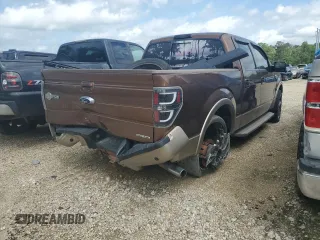 2012 Ford F-150 XL with VIN 1FTFW1CF6CKD76757, listed as a Copart auction lot 42763255 with 149,691 mi miles and Salvage Title. Bid and sale history available at carsss.com. Image 3.