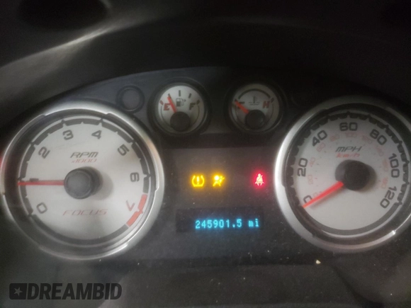2008 Ford Focus SE with VIN 1FAHP33N38W217998, listed as a Copart auction lot 44720555 with 245,901 mi miles and Salvage Title. Bid and sale history available at carsss.com. Image 9.