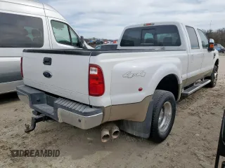 2010 Ford F-350 XL z VIN 1FTWW3DR6AEA53275, wystawiony jako Copart lot #47399635 z przebiegiem 123 437 mil mil oraz Czysty tytuł • Clean title. Historia ofert i sprzedaży dostępna na DreamBid. Obrazek 3.