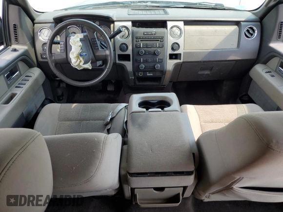 2010 Ford F-150 XL with VIN 1FTFW1EV9AFB05704, listed as a Copart auction lot 63180505 with Not provided miles and Salvage title. Bid and sale history available at DreamBid. Image 8.