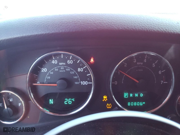 2018 Jeep Wrangler JK Unlimited Sahara with VIN 1C4BJWEG5JL916588, listed as a Copart auction lot 69045883 with 80,806 mi miles. Bid and sale history available at carsss.com. Image 9.