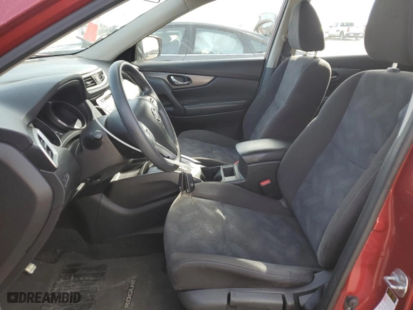 2015 Nissan Rogue S with VIN KNMAT2MT6FP518108, listed as a Copart auction lot 50017765 with 146,818 mi miles and Salvage Title. Bid and sale history available at carsss.com. Image 7.